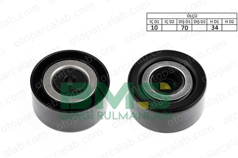 BMS 492 Vantilatör Kayış Gergi Rulmanı MERCEDES-BENZ AROCS ACTROS MP4 / MP5 4722020019 4722020219