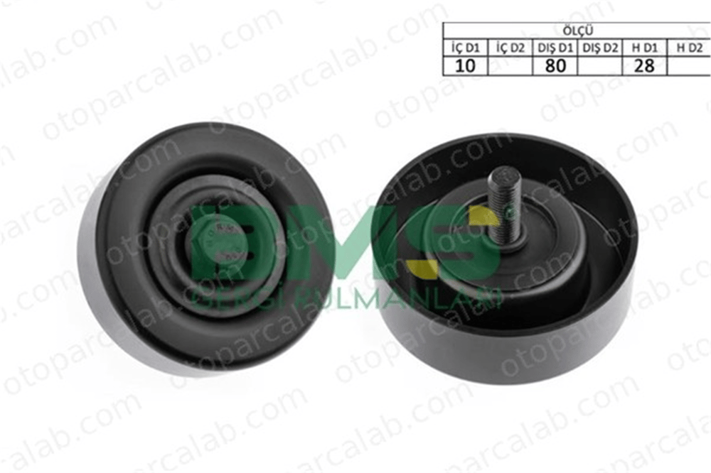 BMS 627 Vantilatör Kayış Gergi Rulmanı HYUNDAI SANTA FÉ III KIA SORENTO III 252872F000