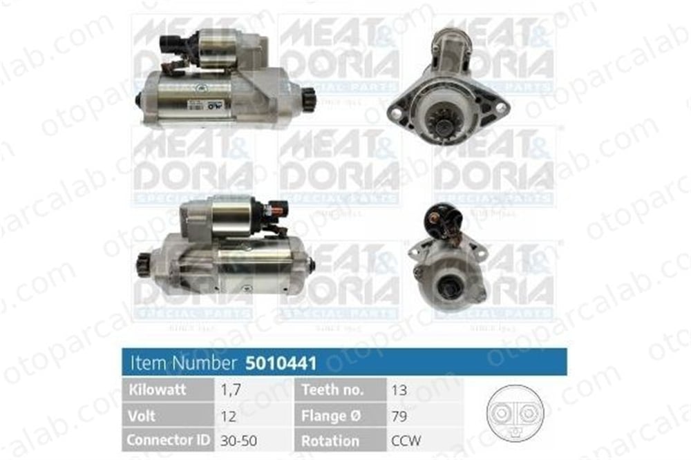 BOEM 02E911022H Marş Dinamosu SEAT LEON ST VW TIGUAN 2E911022H 02E911022H
