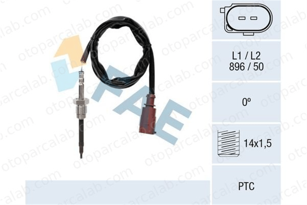 BOEM 04L906088DA Egzoz Sıcaklık Sensörü VW GOLF VII GOLF VII Variant 4L906088DA 04L 906 088 DA