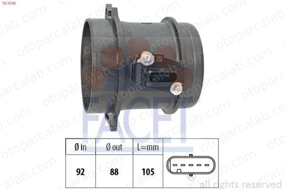 BOEM 059906461S Hava Debimetresi AUDI A7 Sportback A5 59906461S 059 906 461 S