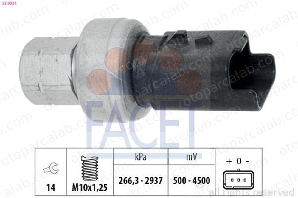 BOEM 9678362280 Klima Basınç Müşürü PEUGEOT 406 406 Break 9678362280 643669
