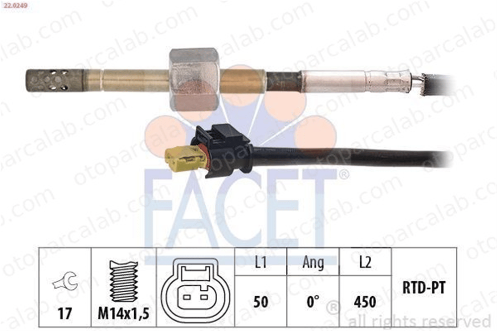 BOEM A0009053601 Egzoz Sıcaklık Sensörü MERCEDES-BENZ S-SERISI A0009053601 9053601