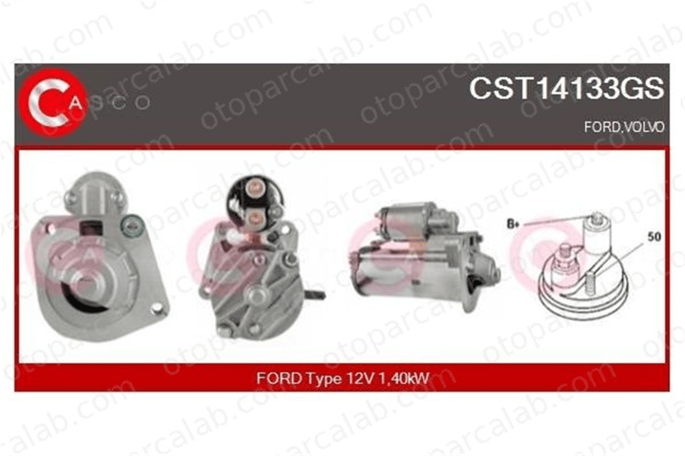 BOEM EV3C11000AA Marş Dinamosu VOLVO S80 II V70 III EV3C11000AA 30659557
