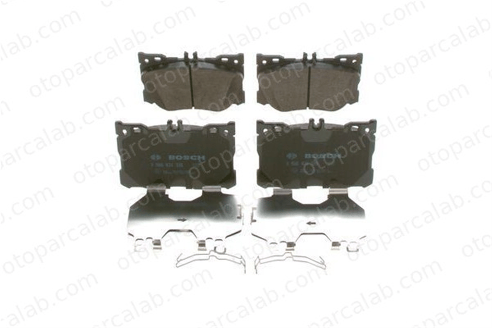 BOSCH 0 986 424 335 Fren Disk Balata Ön MERCEDES-BENZ E-SERISI GLC A0004204900 4207900