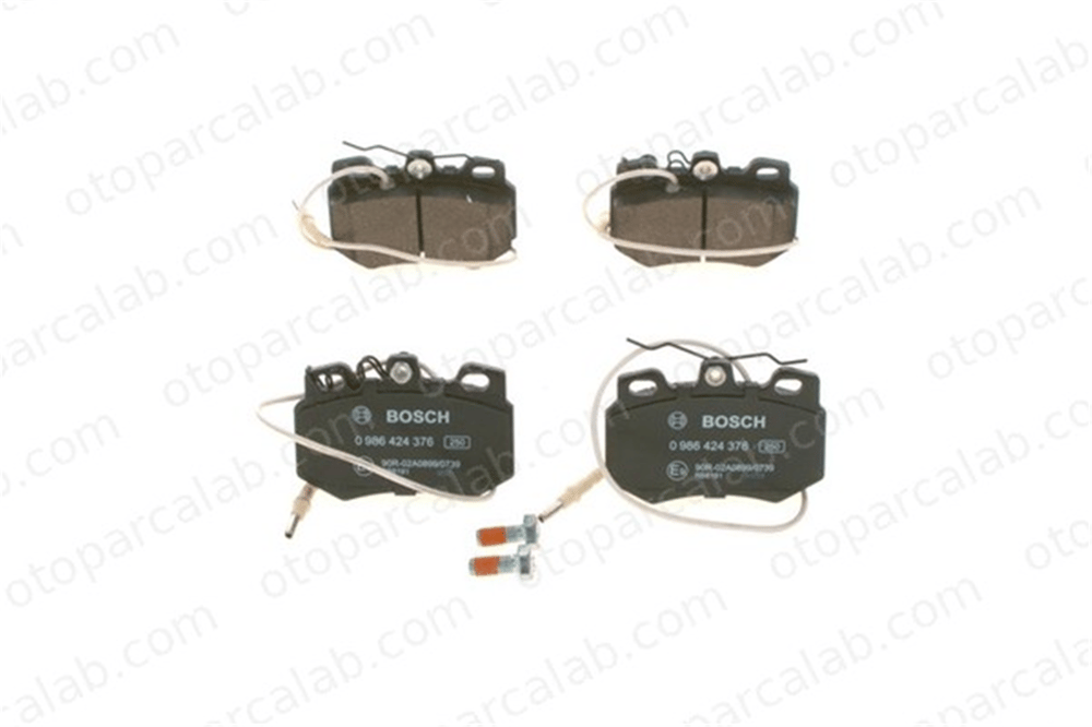 BOSCH 0 986 424 376 Fren Disk Balata Ön CITROËN AX ZX 95647733 1611458580
