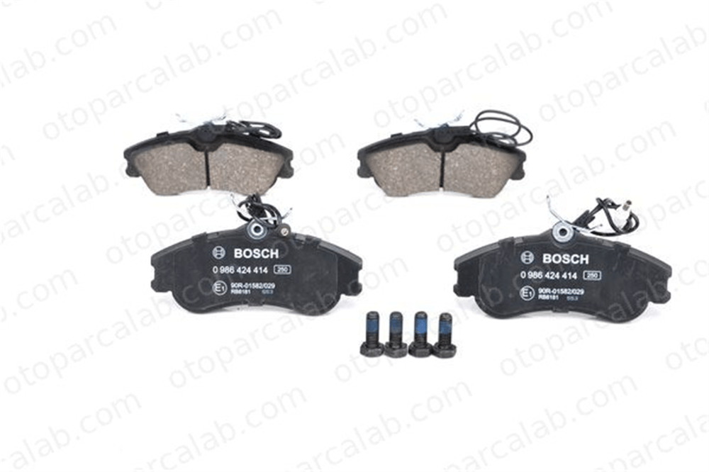 BOSCH 0 986 424 414 Fren Disk Balata Ön CITROËN XSARA Break PEUGEOT 306 Break 425154 1611335080