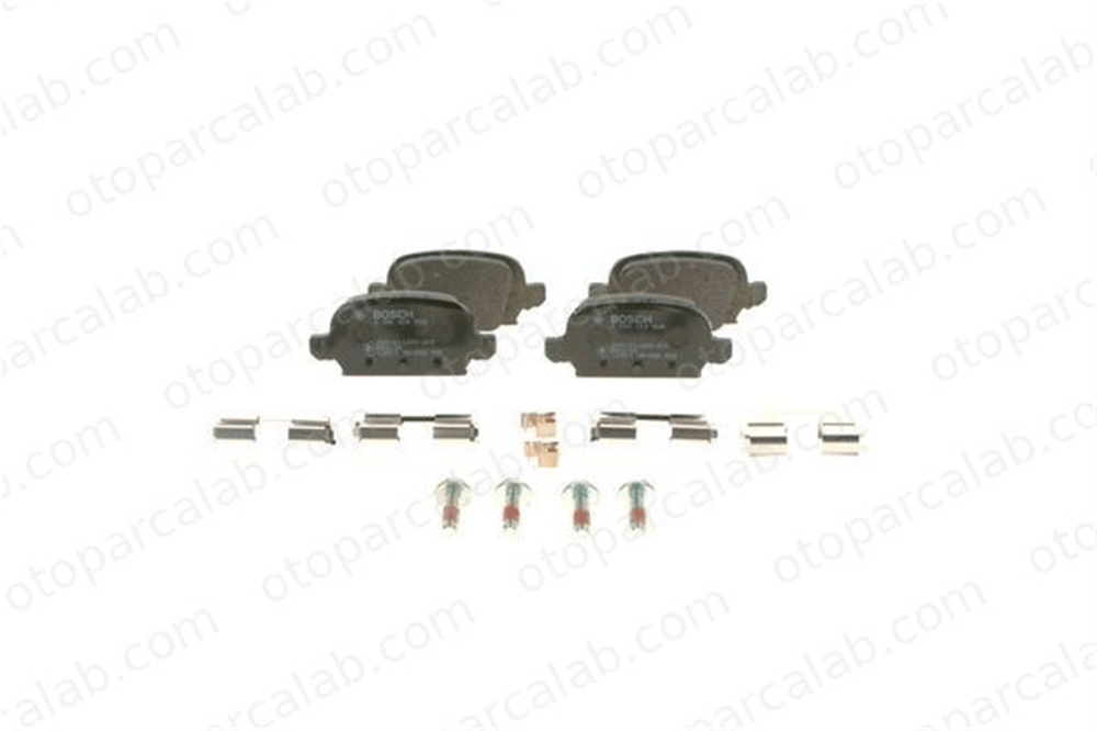 BOSCH 0 986 424 528 Fren Disk Balata Arka OPEL CORSA C Kasa/eğik arka TIGRA TwinTop 93176117 1605965