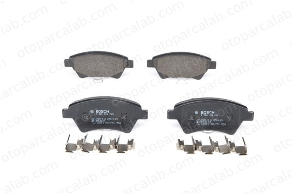 BOSCH 0 986 424 785 Fren Disk Balata Ön RENAULT MEGANE II Station wagon MEGANE II 410601241R 410608713R