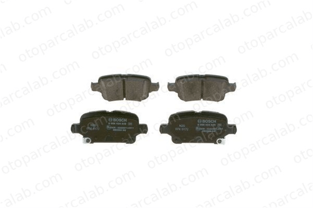 BOSCH 0 986 424 839 Fren Disk Balata Ön OPEL ASTRA K ASTRA K Sports Tourer 39021615 39037199