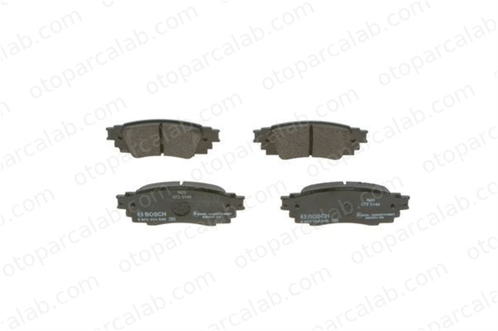 BOSCH 0 986 424 840 Fren Disk Balata Arka TOYOTA C-HR C-HR VAN 446610010 04466-10010
