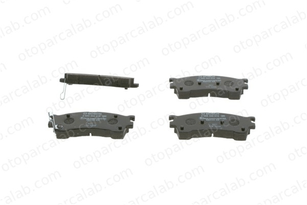 BOSCH 0 986 460 975 Fren Disk Balata Ön MAZDA 626 V Hatchback 626 IV Hatchback 341278 0341278