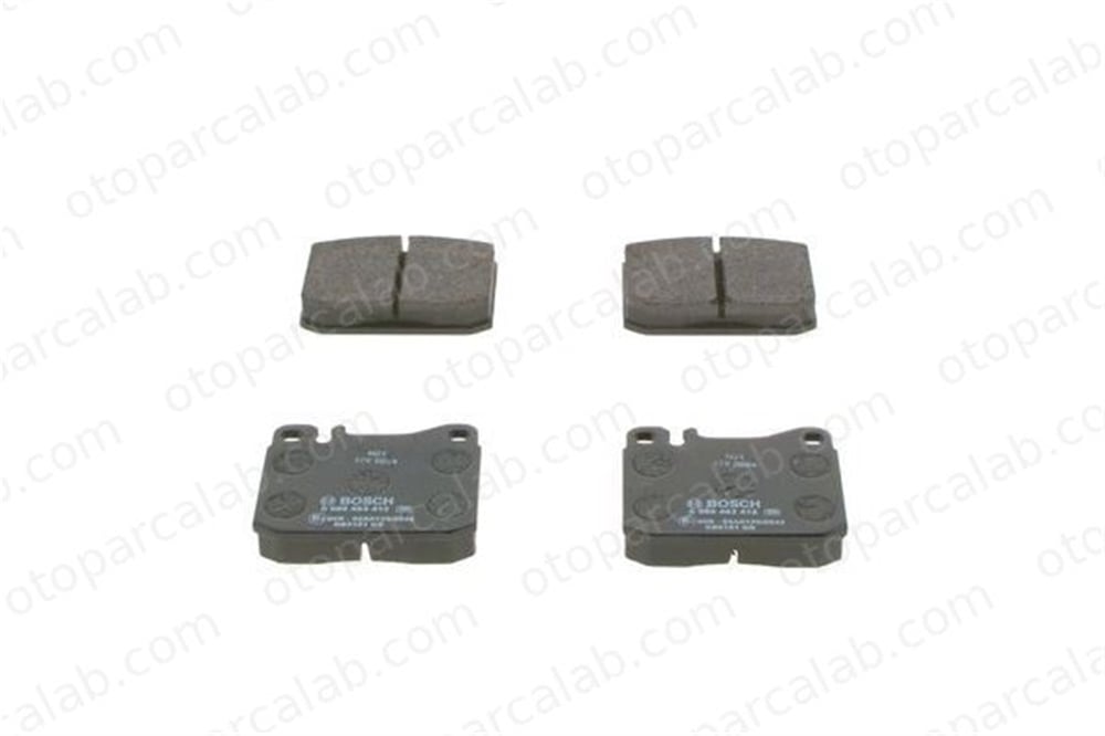 BOSCH 0 986 463 412 Fren Disk Balata Ön MERCEDES-BENZ S-SERISI 123 Sedan A0004205920 281698151A