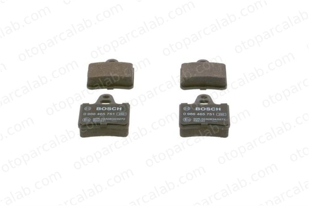 BOSCH 0 986 465 751 Fren Disk Balata Ön CITROËN BX BX Break 95565563 95560873