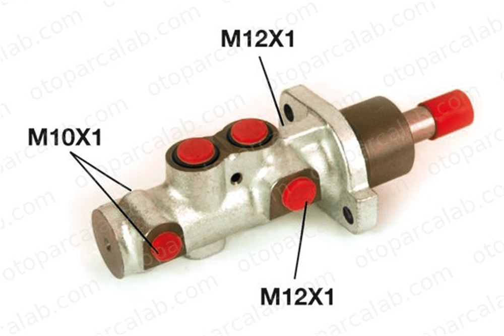BOSCH 0 986 480 854 Fren Ana Merkez CITROËN XSARA PEUGEOT 206 Hatchback 4601H5 4601J4