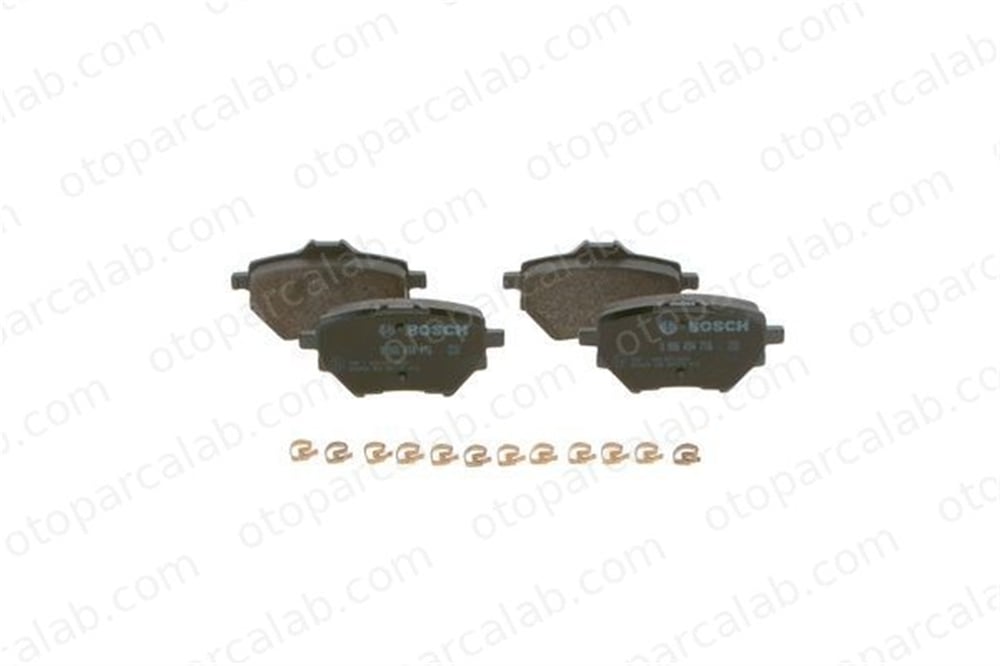 BOSCH 0 986 494 716 Fren Disk Balata Arka PEUGEOT 308 II 308 SW II 1609000680 1619790880