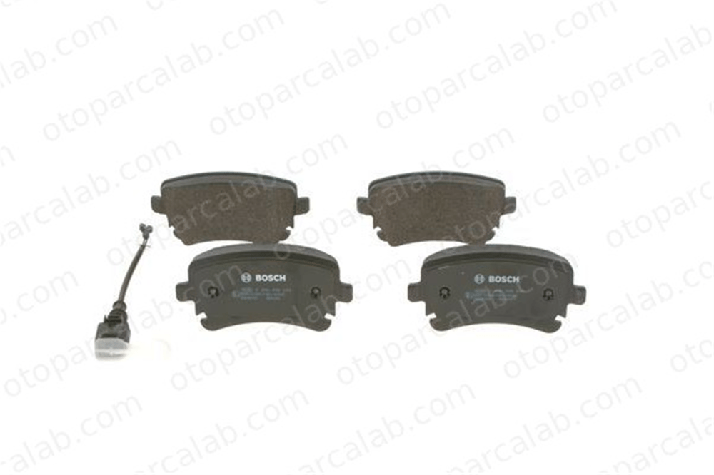 BOSCH 0 986 495 094 Fren Disk Balata Arka VW TRANSPORTER T5 Platform şasi TRANSPORTER T6 / CARAVELLE T6 Minibüs/Otobüs 7E0698451B 7H0698451