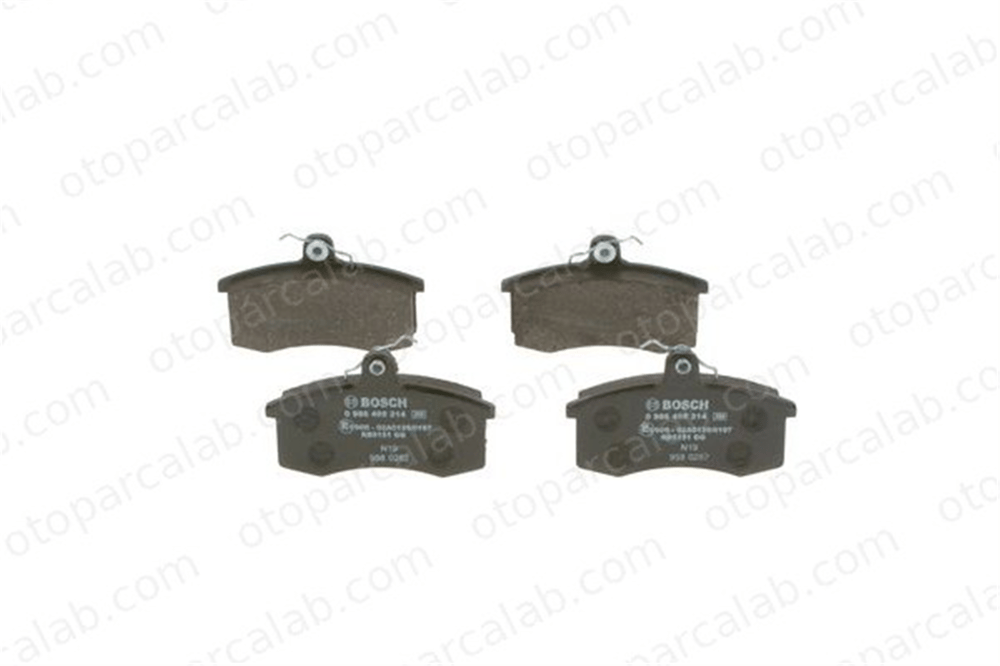 BOSCH 0 986 495 214 Fren Disk Balata Ön LADA SAMARA SAMARA Sedan 21083501089 410805PA0B