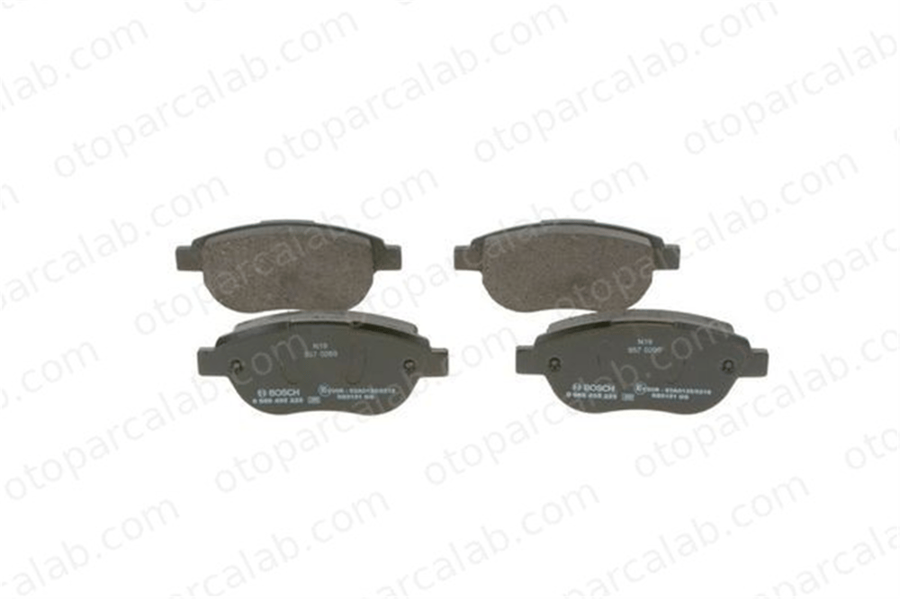 BOSCH 0 986 495 225 Fren Disk Balata Ön CITROËN BERLINGO Kasa/büyük limuzin BERLINGO MULTISPACE 425489 425222