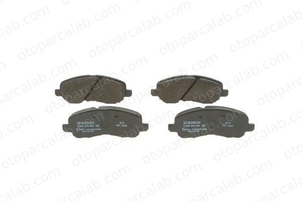 BOSCH 0 986 495 253 Fren Disk Balata Ön MITSUBISHI ASX LANCER VIII 5191229AA 5191217AA