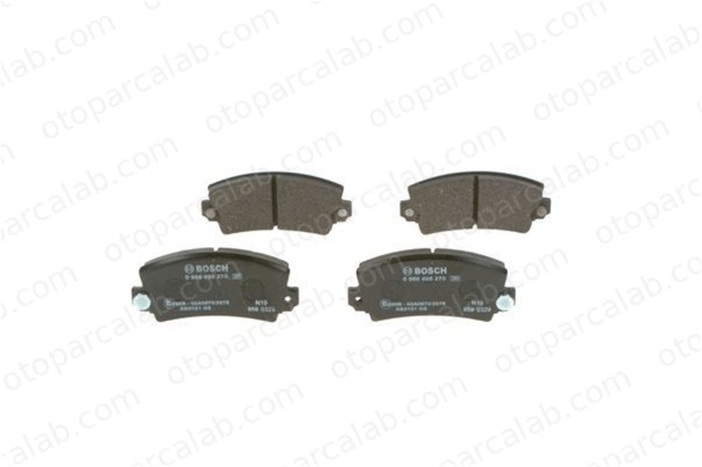 BOSCH 0 986 495 270 Fren Disk Balata Ön RENAULT 5 PEUGEOT 104 7701201095 425011