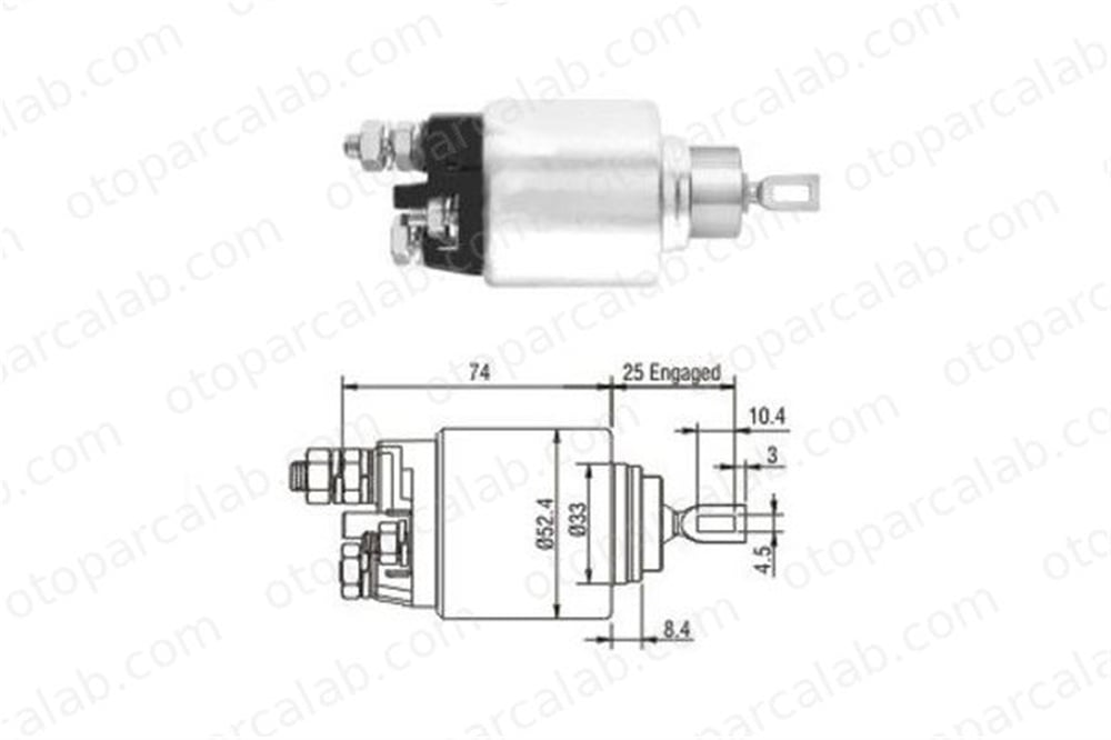 BOSCH 1 986 SE1 684 Marş Otomatiği FIAT DUCATO Panelvan/Van DUCATO Platform şasi 77363816
