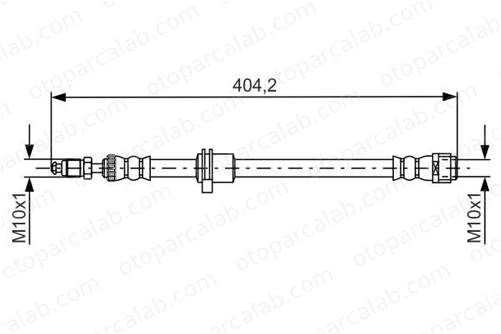 BOSCH 1 987 481 679 Fren Hortumu Ön Sağ veya Sol MINI MINI MINI Cabrio 1987481679 34306863167