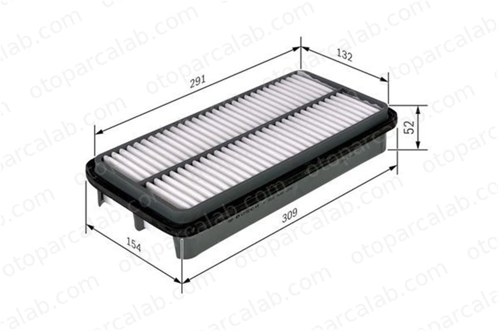 BOSCH F 026 400 038 Hava Filtresi TOYOTA CAMRY CAMRY Station wagon TA1168 FA3236