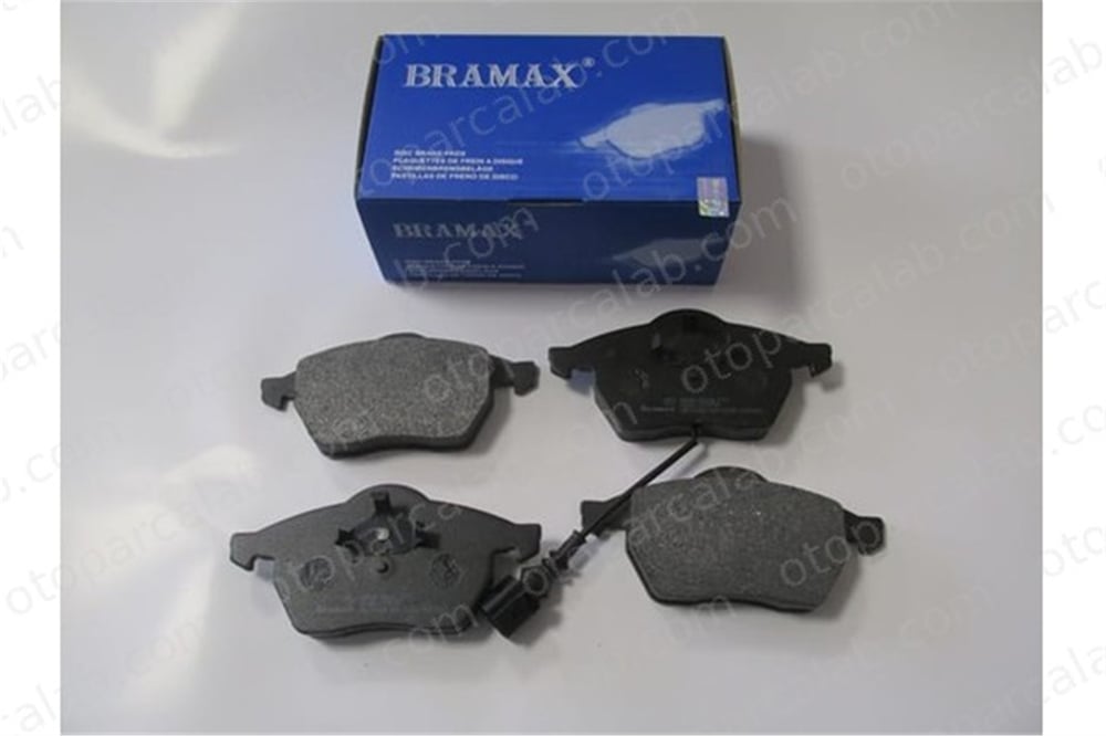 BRAMAX 1300-6350C Fren Disk Balata Ön SEAT LEON VW BORA I 8N0698151A 1J0698151K