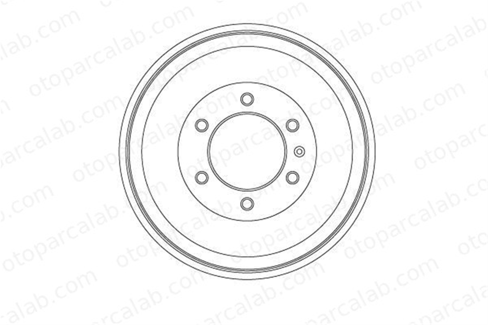 BRAXIS AD5050 Kampana Arka Sağ ve Sol ISUZU D-MAX I 8973605060 8980303850