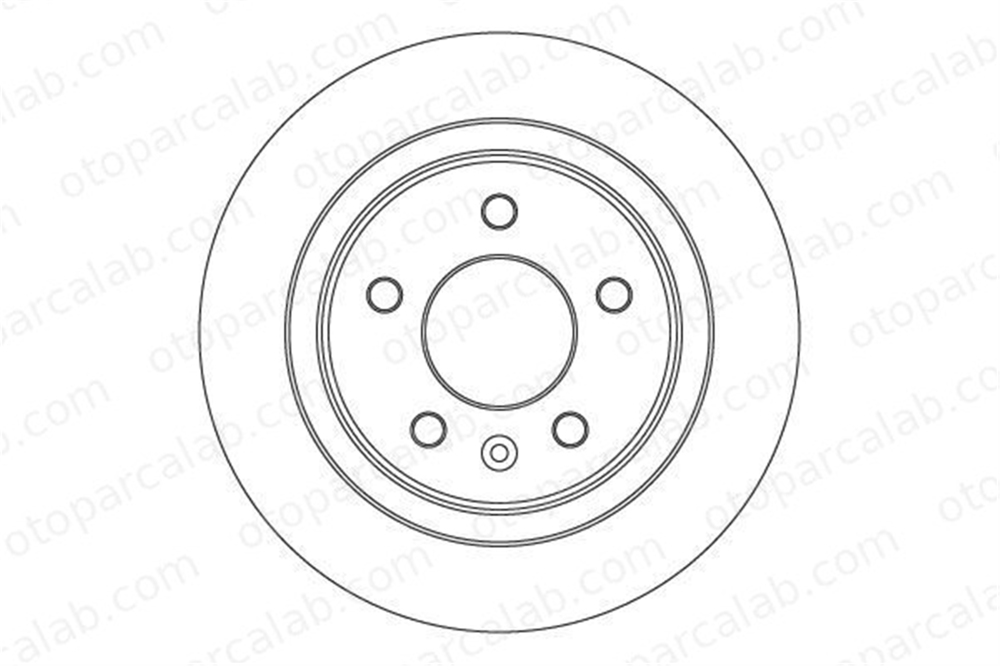 BRAXIS AE0916 Fren Disk Ayna Arka Sağ ve Sol OPEL INSIGNIA B Grand Sport INSIGNIA B Sports Tourer 13517857 13521008