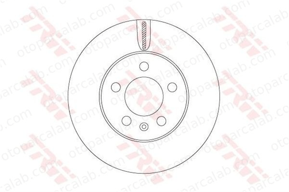BRAXIS AE1086 Fren Disk Ayna Ön Sağ ve Sol SEAT IBIZA V VW POLO VI 2Q0615301G