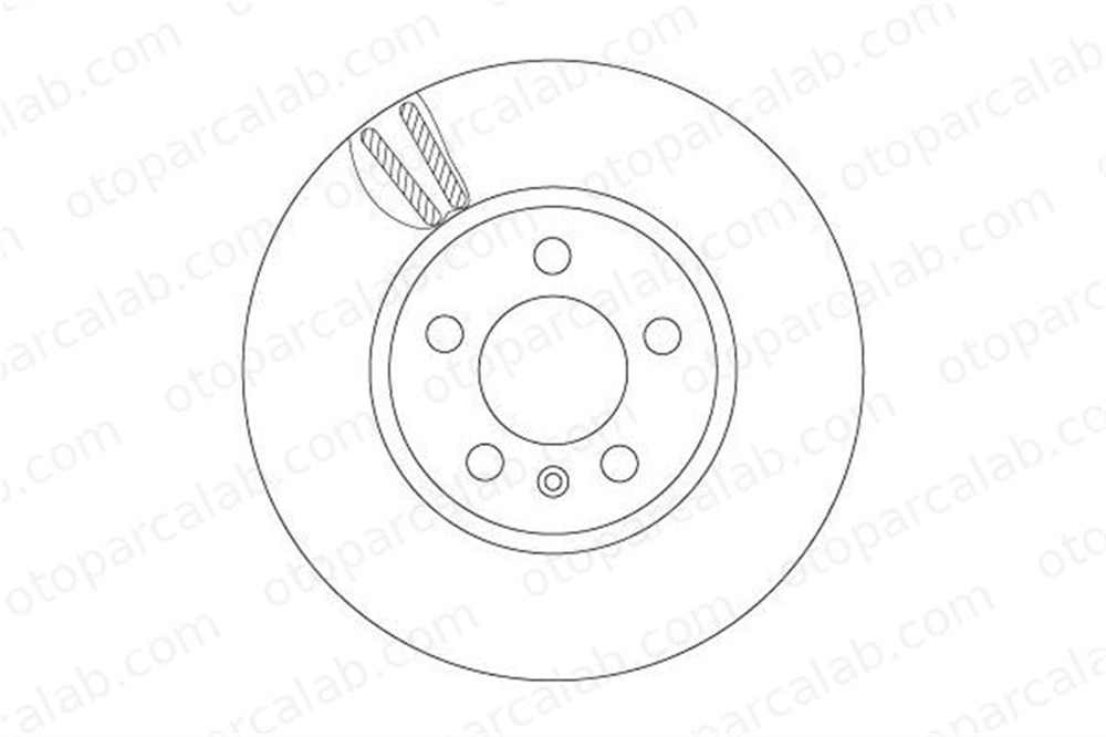 BRAXIS AE1141 Fren Disk Ayna Ön Sağ ve Sol SEAT IBIZA V VW POLO VI 2Q0615301H