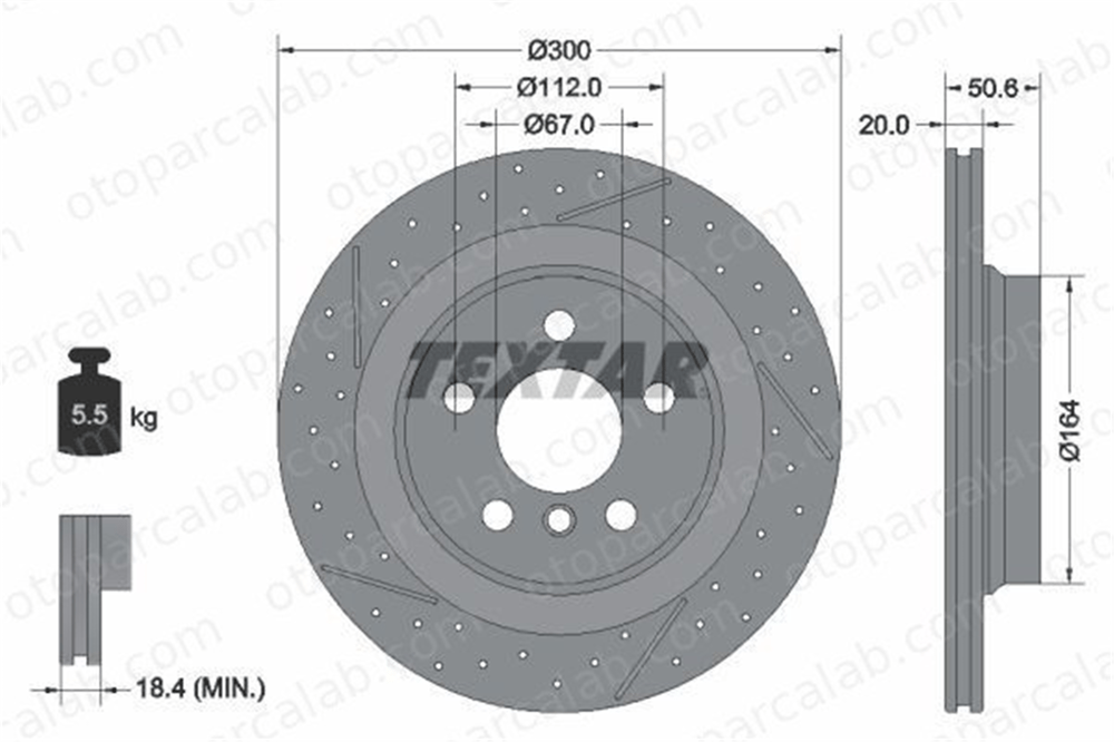 BRAXIS AE1409 Fren Disk Ayna Arka Sağ ve Sol MINI MINI CLUBMAN MINI COUNTRYMAN 34216864135