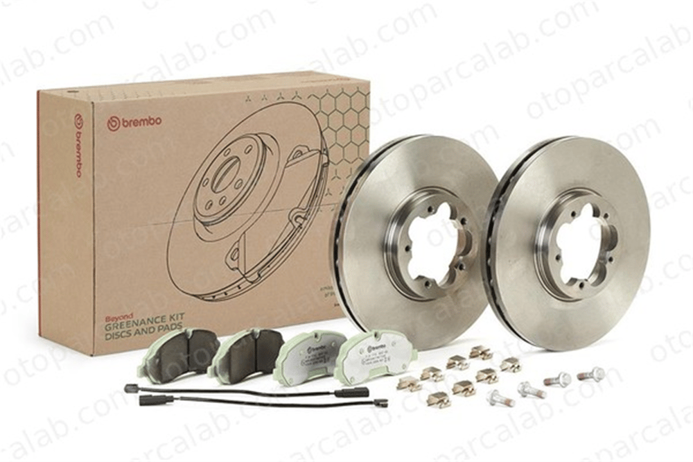 BREMBO KT 10 059 Fren Disk Balata Ön FORD TRANSIT CUSTOM V362 Minibüs/Otobüs TRANSIT CUSTOM V362 Panelvan/Van MEBK2J2K021AA BK212K021AA