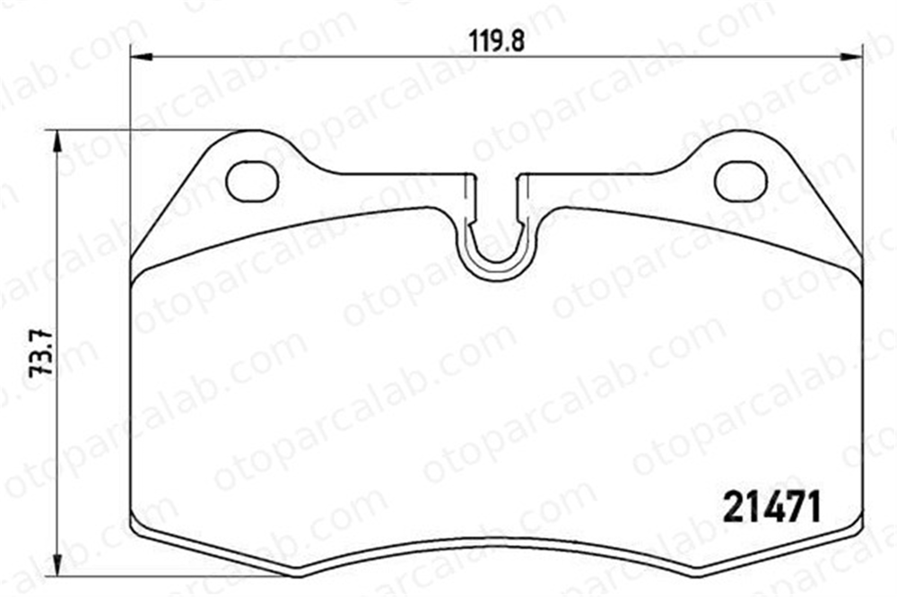 BREMBO P 06 018 Fren Disk Balata Ön BMW 7 8 34116761249 34111161975