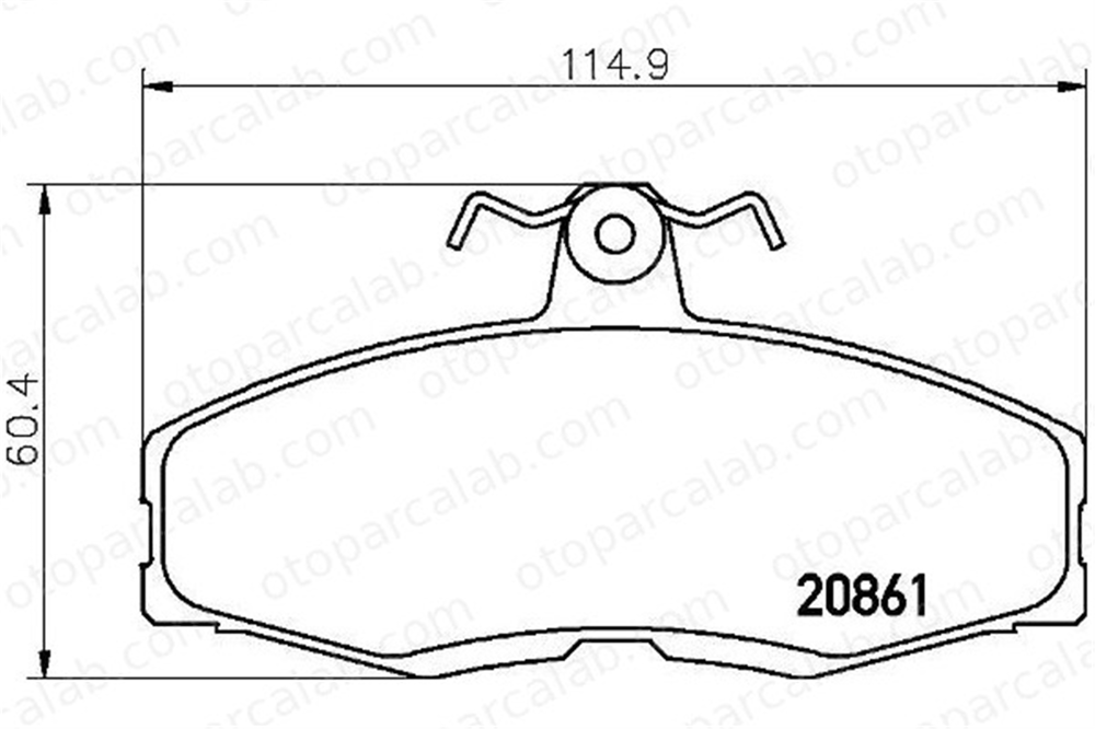 BREMBO P 24 013 Fren Disk Balata Ön FORD SIERRA I Hatchback SKODA FAVORIT Kombi van 115430280 115430281