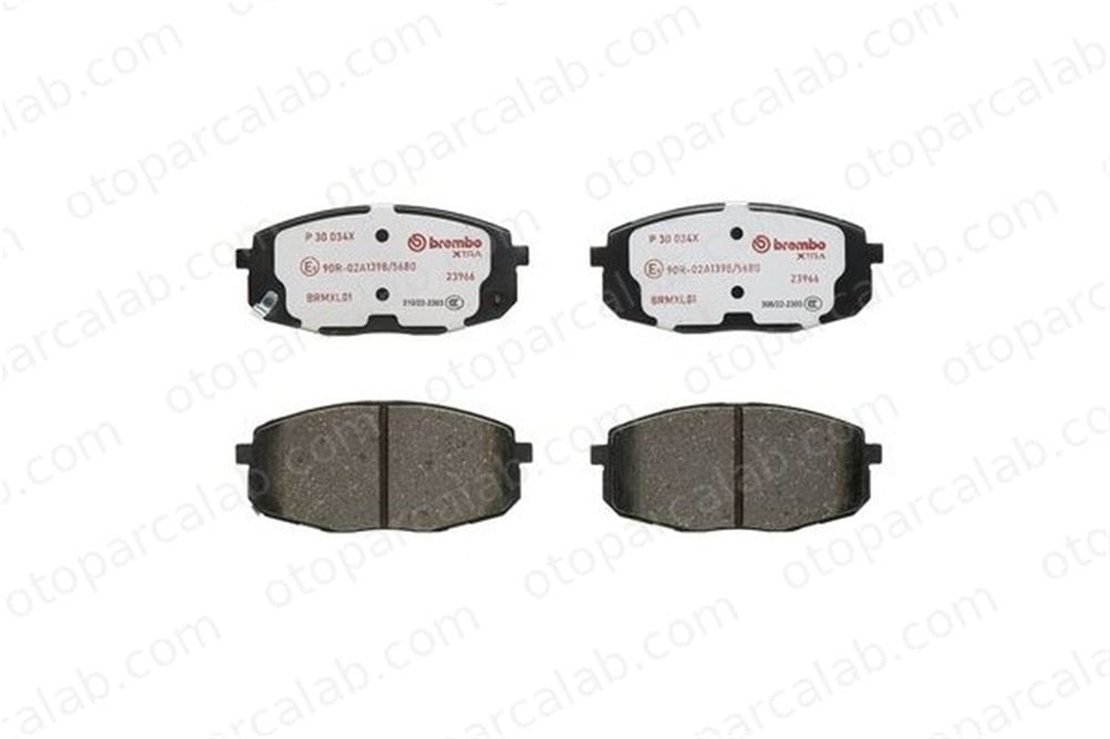 BREMBO P 30 034X Fren Disk Balata Ön KIA CEE'D SW PRO CEE'D 581011HA10 581011HA20