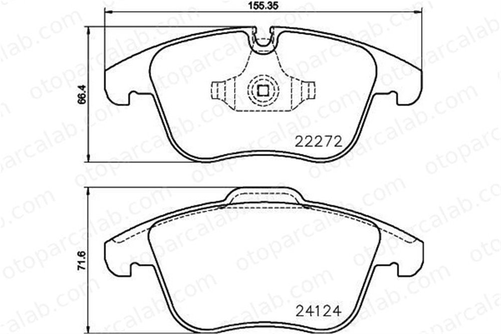 BREMBO P 36 030 Fren Disk Balata Ön JAGUAR XF I XE T4N9759 T4N13433