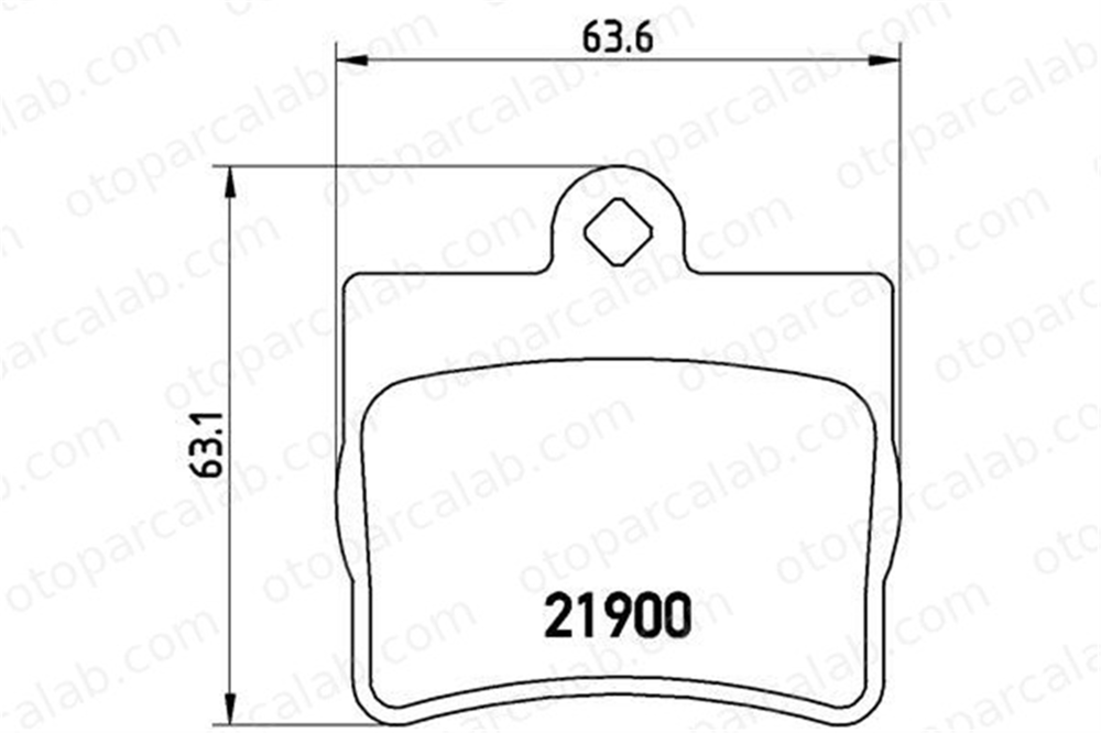 BREMBO P 50 024 Fren Disk Balata Arka MERCEDES-BENZ C-SERISI E-SERISI Coupe A0054201820 24205120