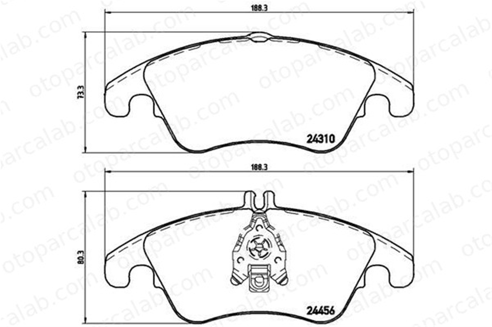BREMBO P 50 069 Fren Disk Balata Ön MERCEDES-BENZ E-SERISI E-SERISI T-Model A0004209004 4200105