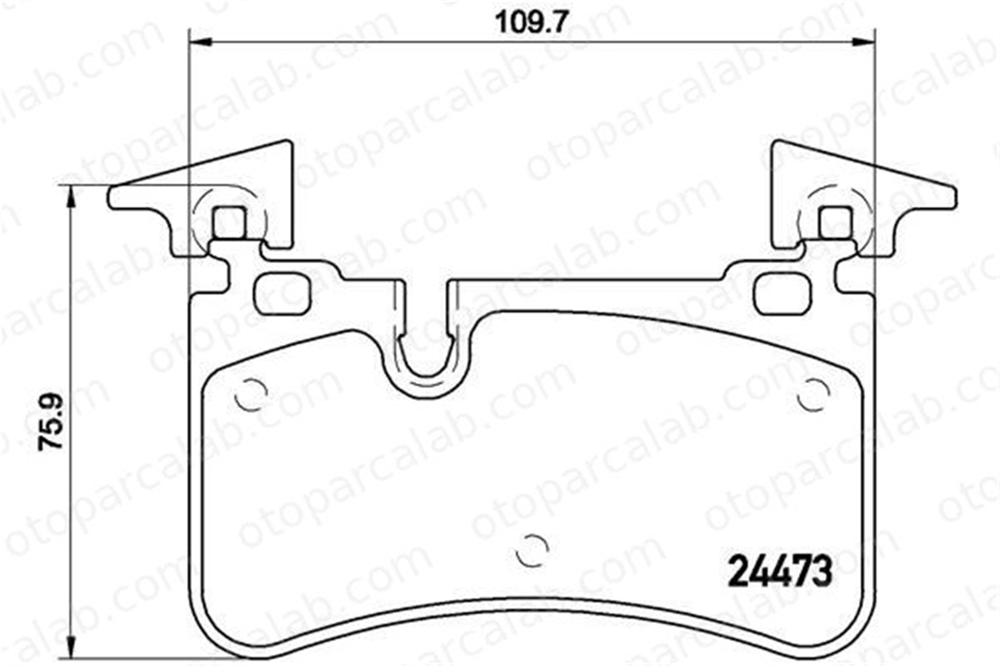 BREMBO P 50 113 Fren Disk Balata Arka MERCEDES-BENZ SL CLS A0054202520 44208520