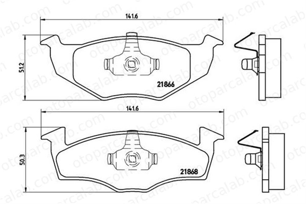 BREMBO P 85 030 Fren Disk Balata Ön VW POLO III CLASSIC SEAT CORDOBA 1H0698151A