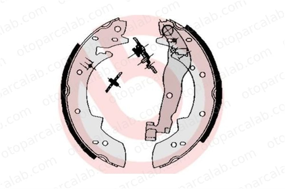 BREMBO S 68 511 El Fren Balatası RENAULT 21 Station wagon PEUGEOT 405 I 423804 423805
