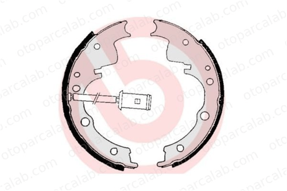 BREMBO S A6 505 El Fren Balatası IVECO DAILY II Panelvan/Van DAILY II Platform şasi 1906151 1906163