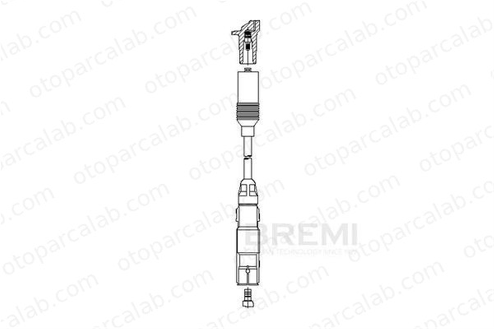 BREMI 195/30 Buji Kablosu VW GOLF IV Cabriolet SEAT CORDOBA N10316401 N10418601