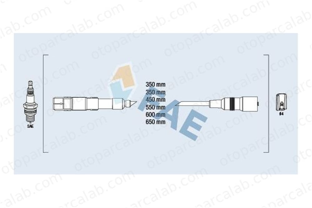BREMI 251 Buji Kablosu AUDI A4 B5 A4 B5 Avant 78905531A 78905532A