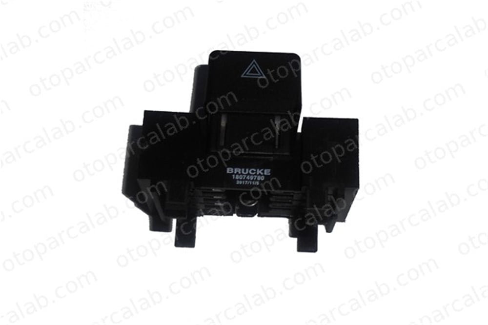 BRUCKE 180749780 Dörtlü Flaşör Düğmesi ALFA ROMEO 155 FIAT TEMPRA 180749780