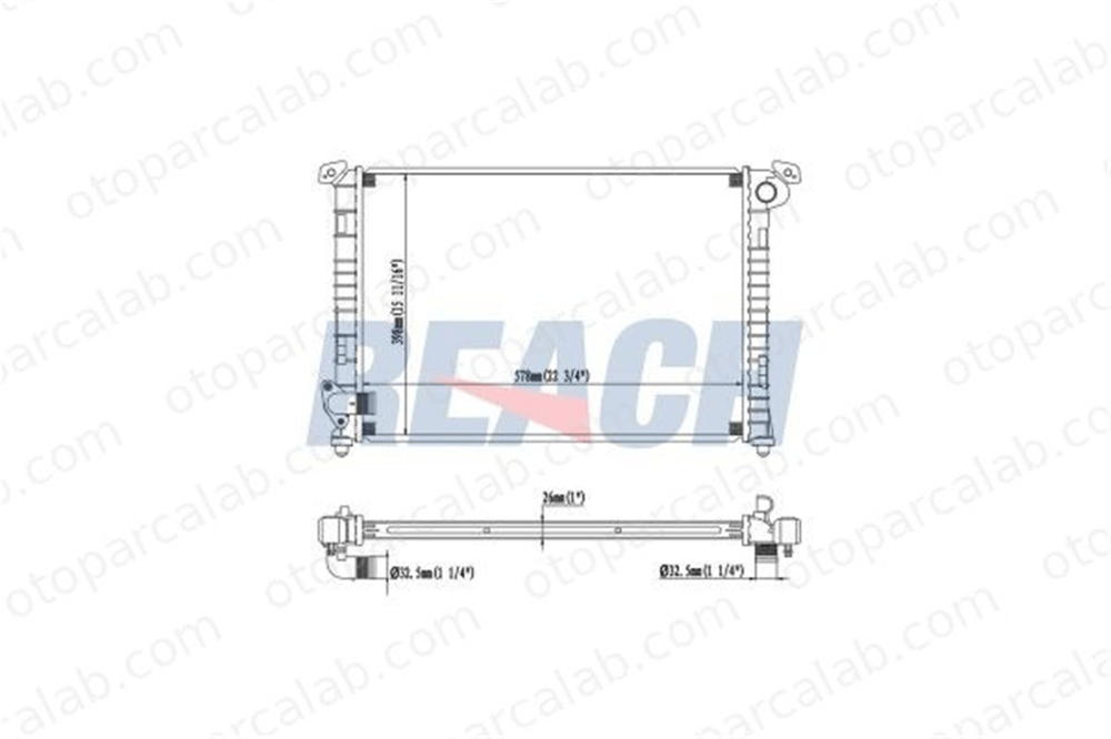 BSG 15-520-025 Su Radyatörü MINI MINI MINI Cabrio 8V518005FD1775583 17101475550