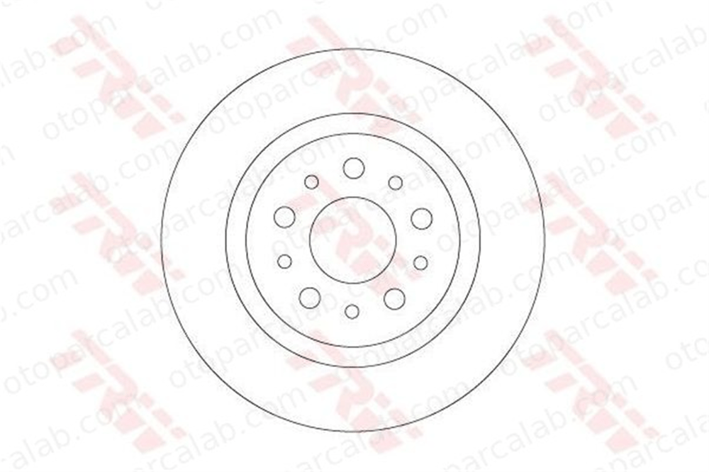 BSG 25-210-013 Fren Disk Ayna Arka Sağ ve Sol FIAT TIPO Hatchback TIPO Station wagon 52026319 51914664